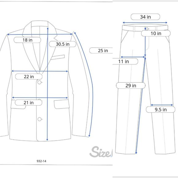 Etro Mens Suit 42R Blue Purple Stripe 2 Piece - Picture 12 of 12